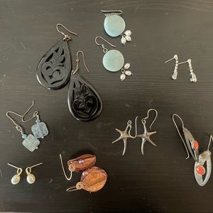 Assorted earrings